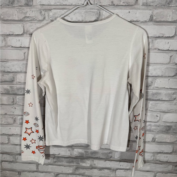 Harley-Davidson White Long Sleeve Motorcycle Shirt - Picture 5 of 11